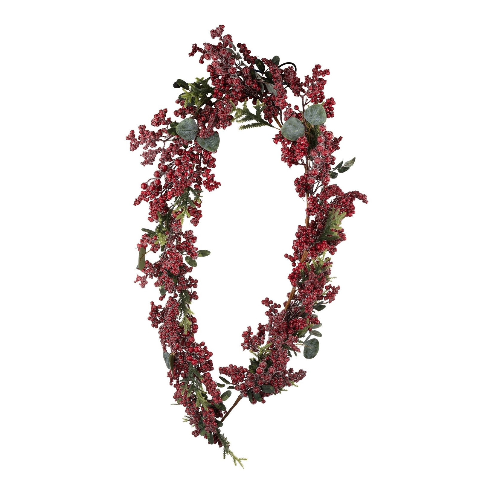 5.5' Pine and Berry Garland