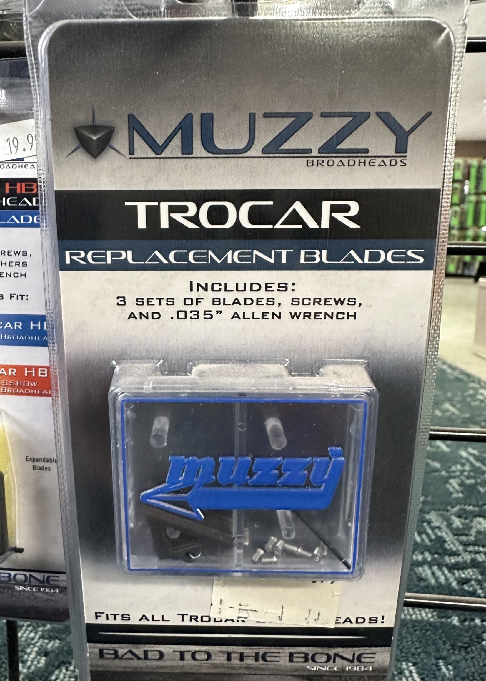 MUZZY Muzzy Trocar Replacement Blades 100GR