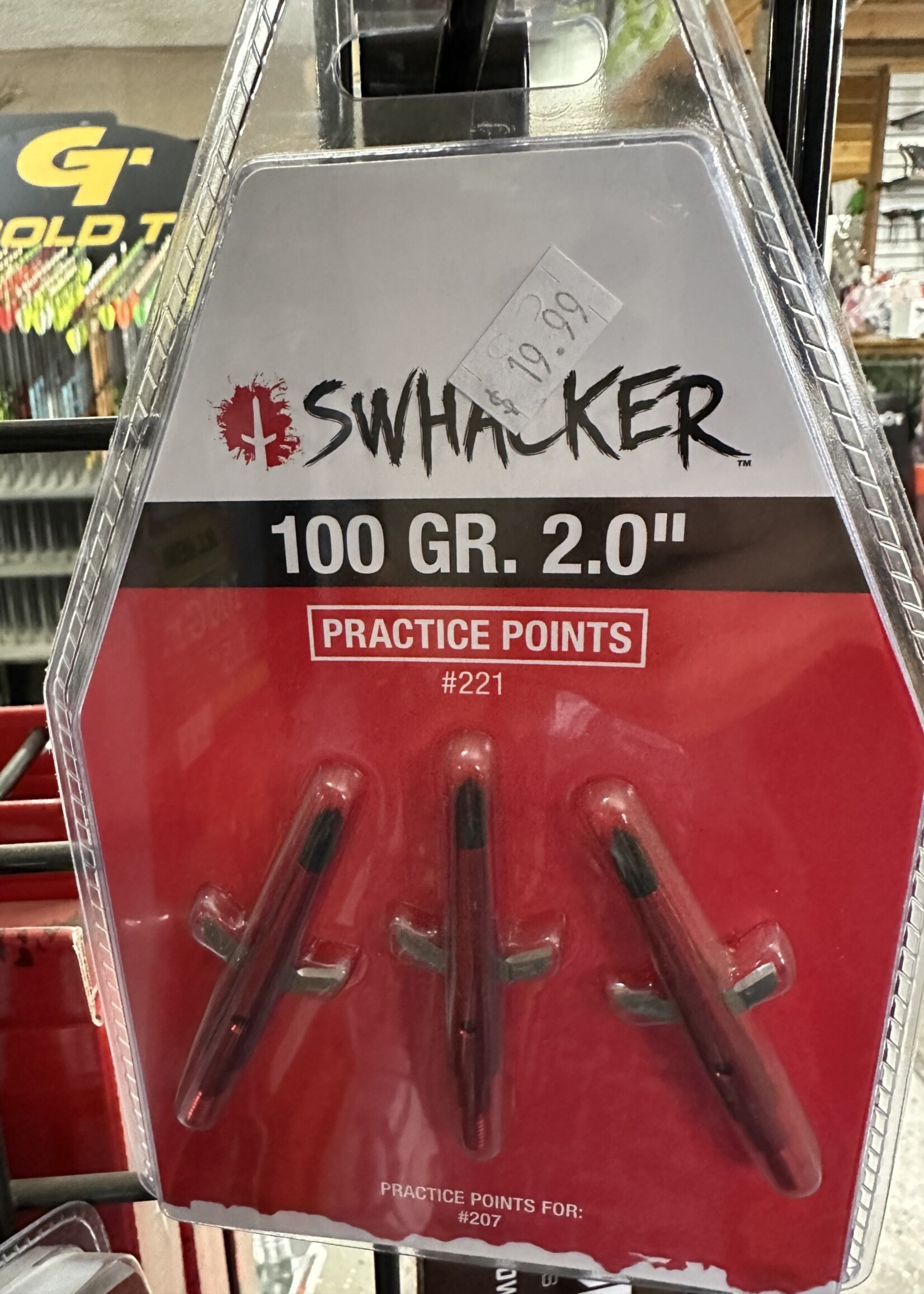 SWHACKER Swhacker #221 Practice Point 100 Gr 3 pack