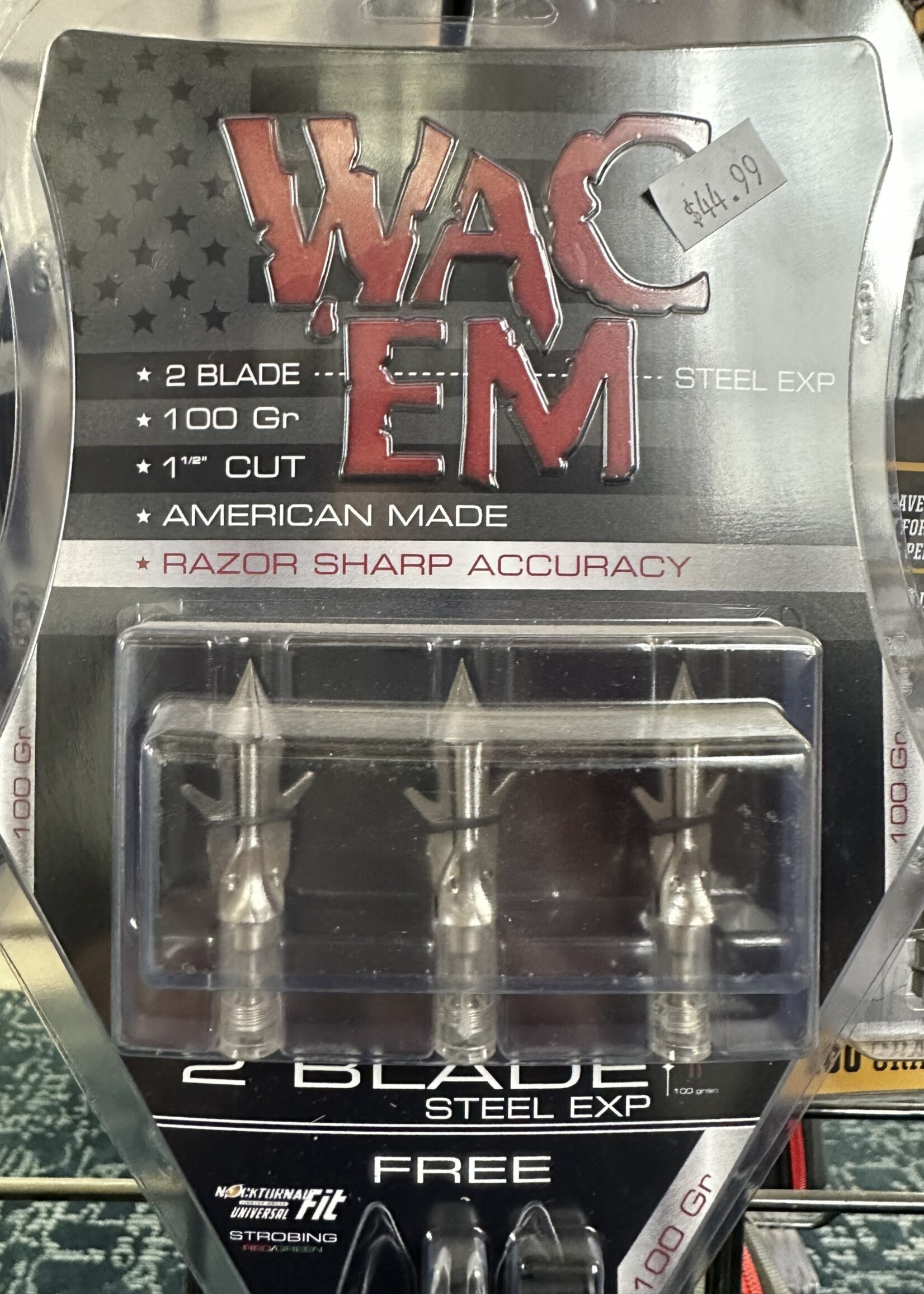 WAC EM WAC'EM Steel Expandable 2 Blade 1.5”