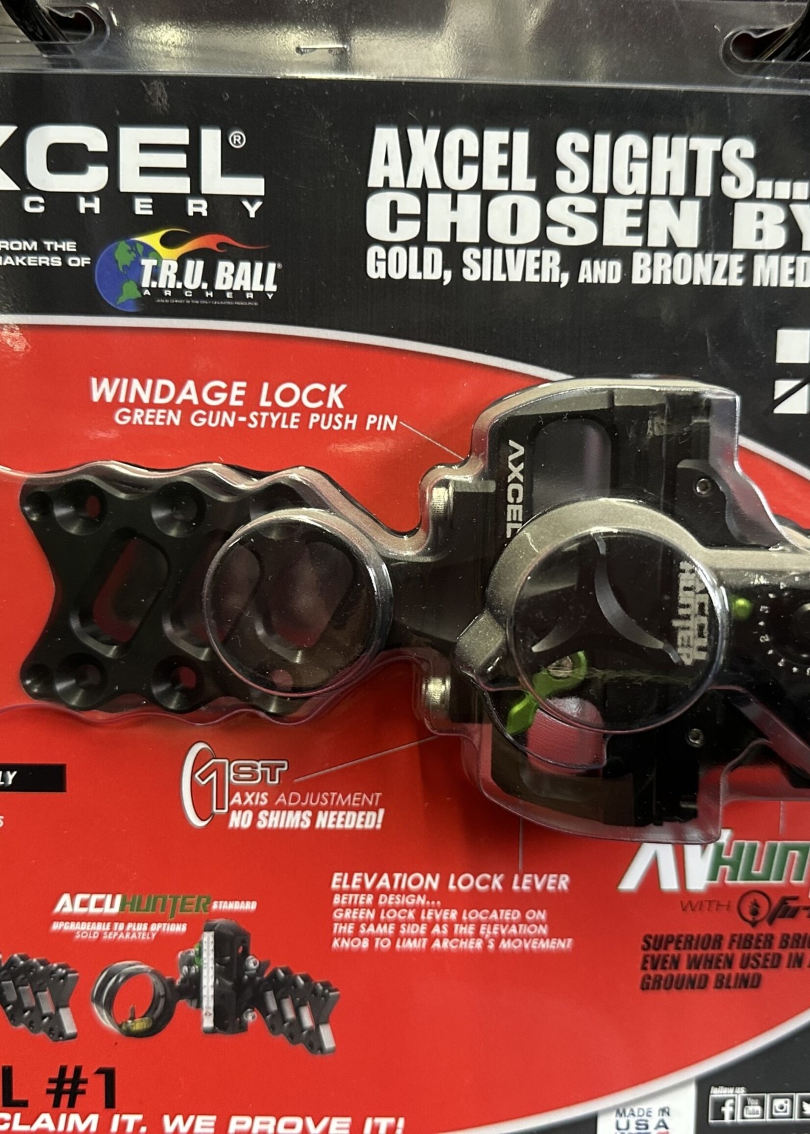 AXCEL ACCUHUNTER SINGLE PIN SLIDER