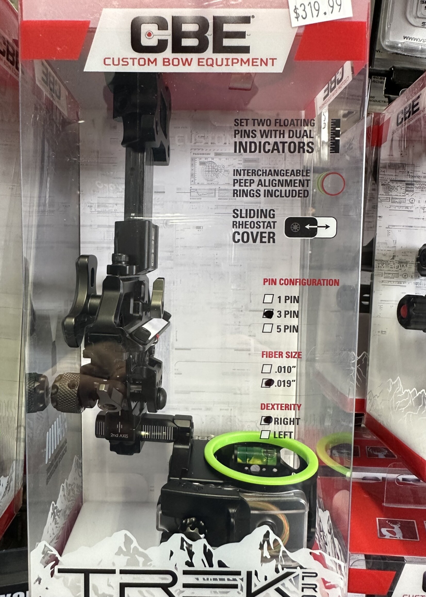 CBE CBE Trek Pro 3 Pin .19 RH