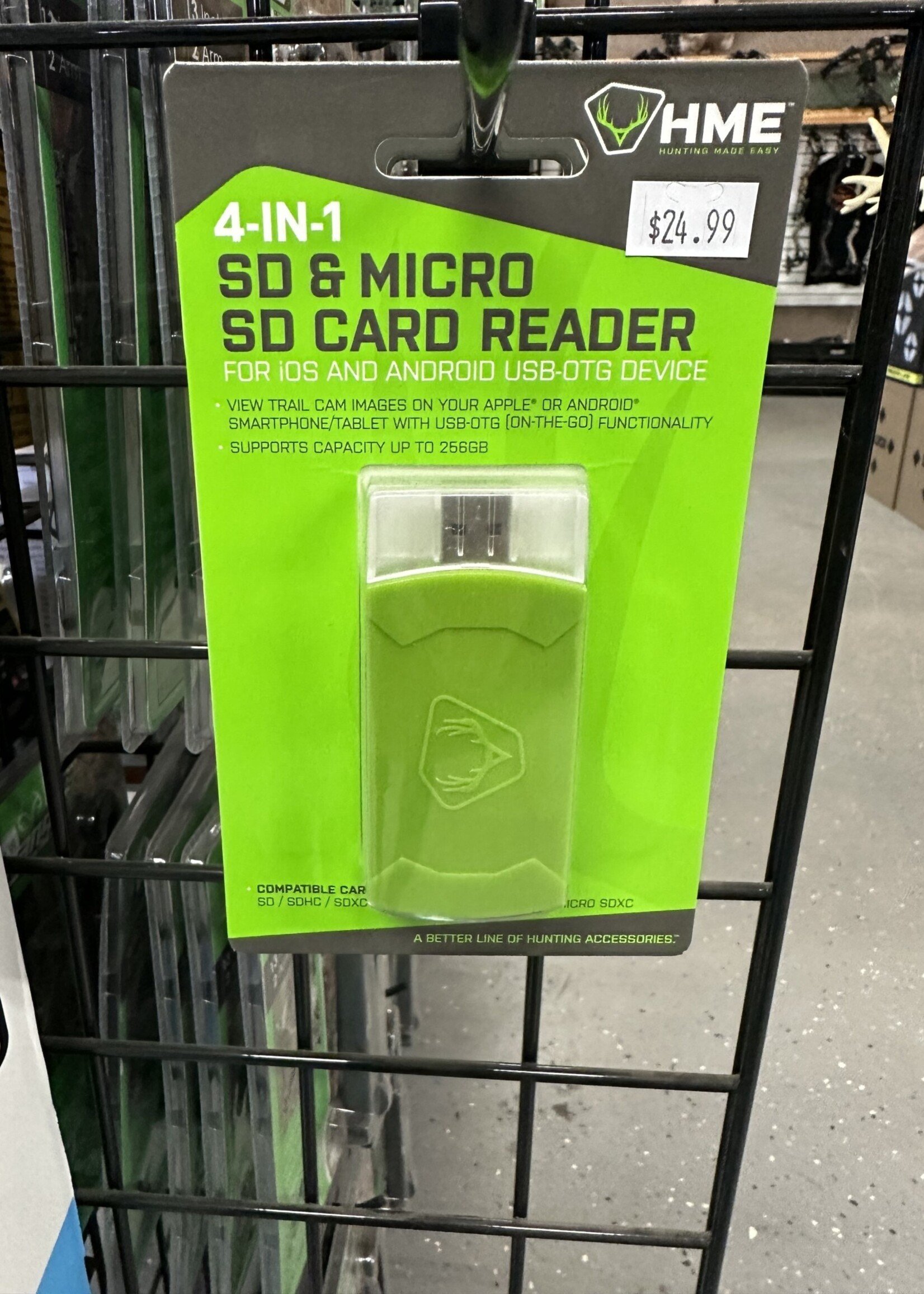 HME HME 4 in 1 SD & Micro SD Card Reader