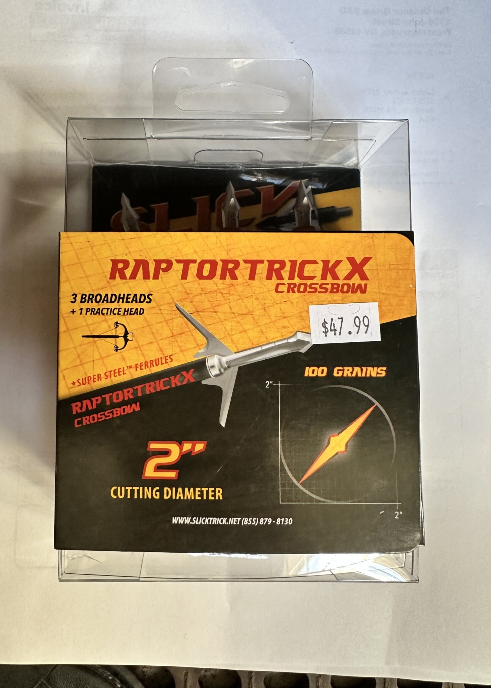 SLICK TRICK Slick Trick  Raptortrick X Crossbow 100