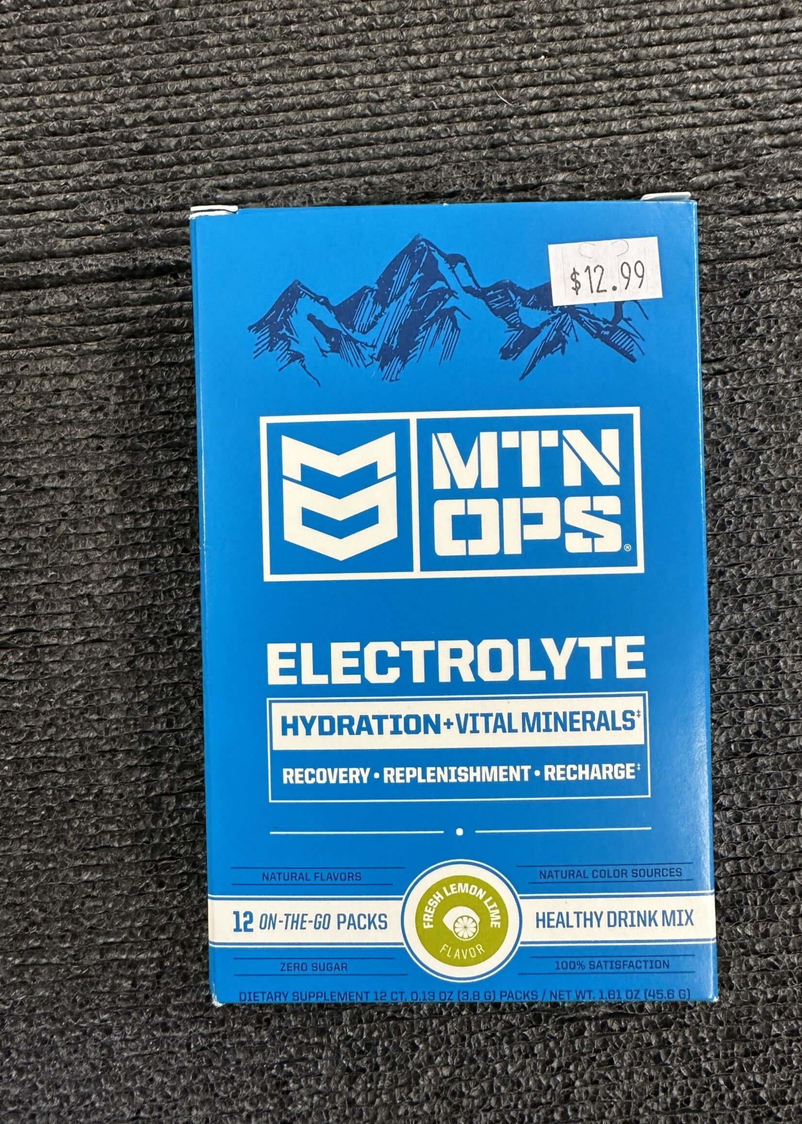mountain ops MTN OPS electrolytes 12 pack