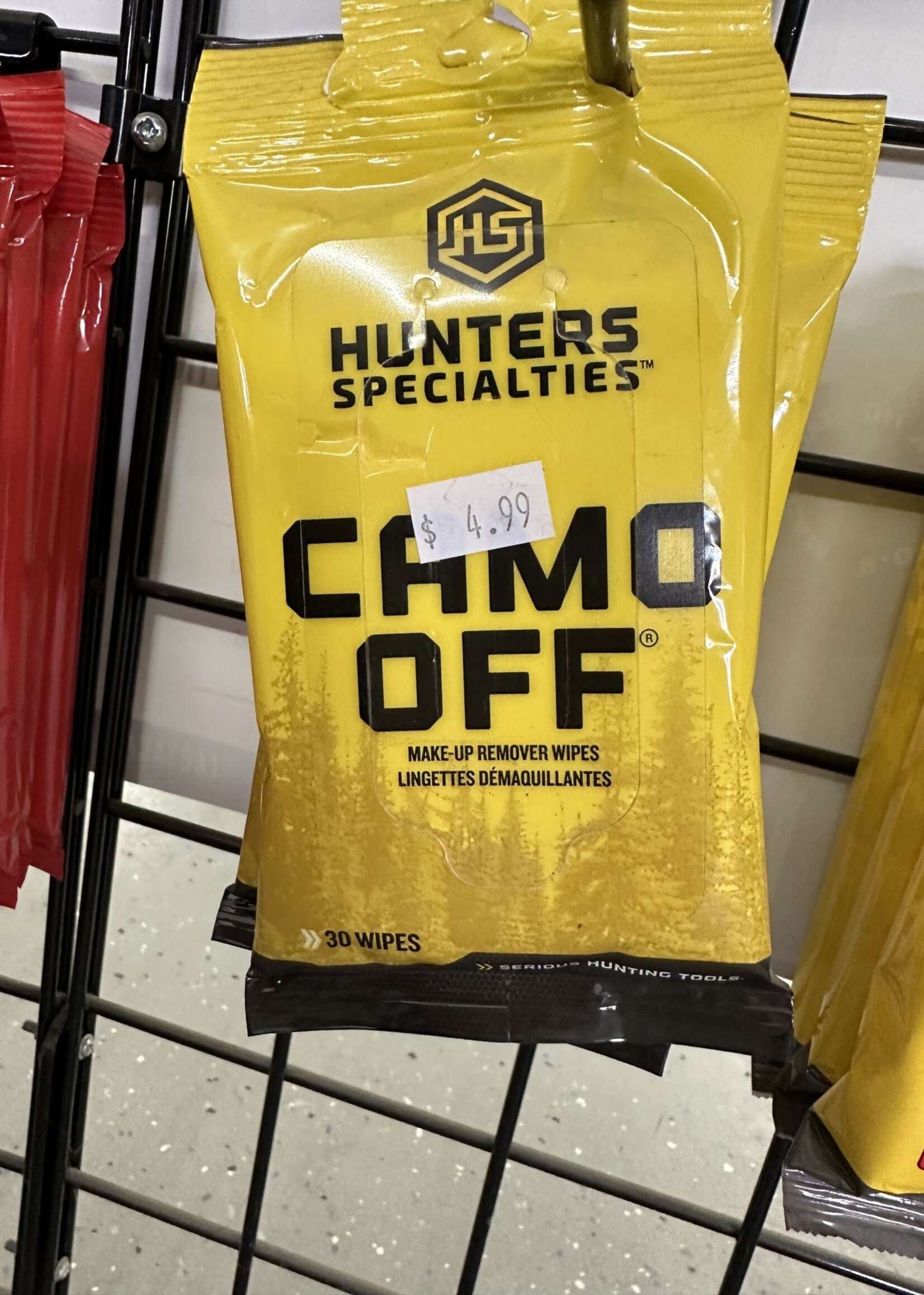 HUNTERS SPECIALTIES CAMO OFF WIPES