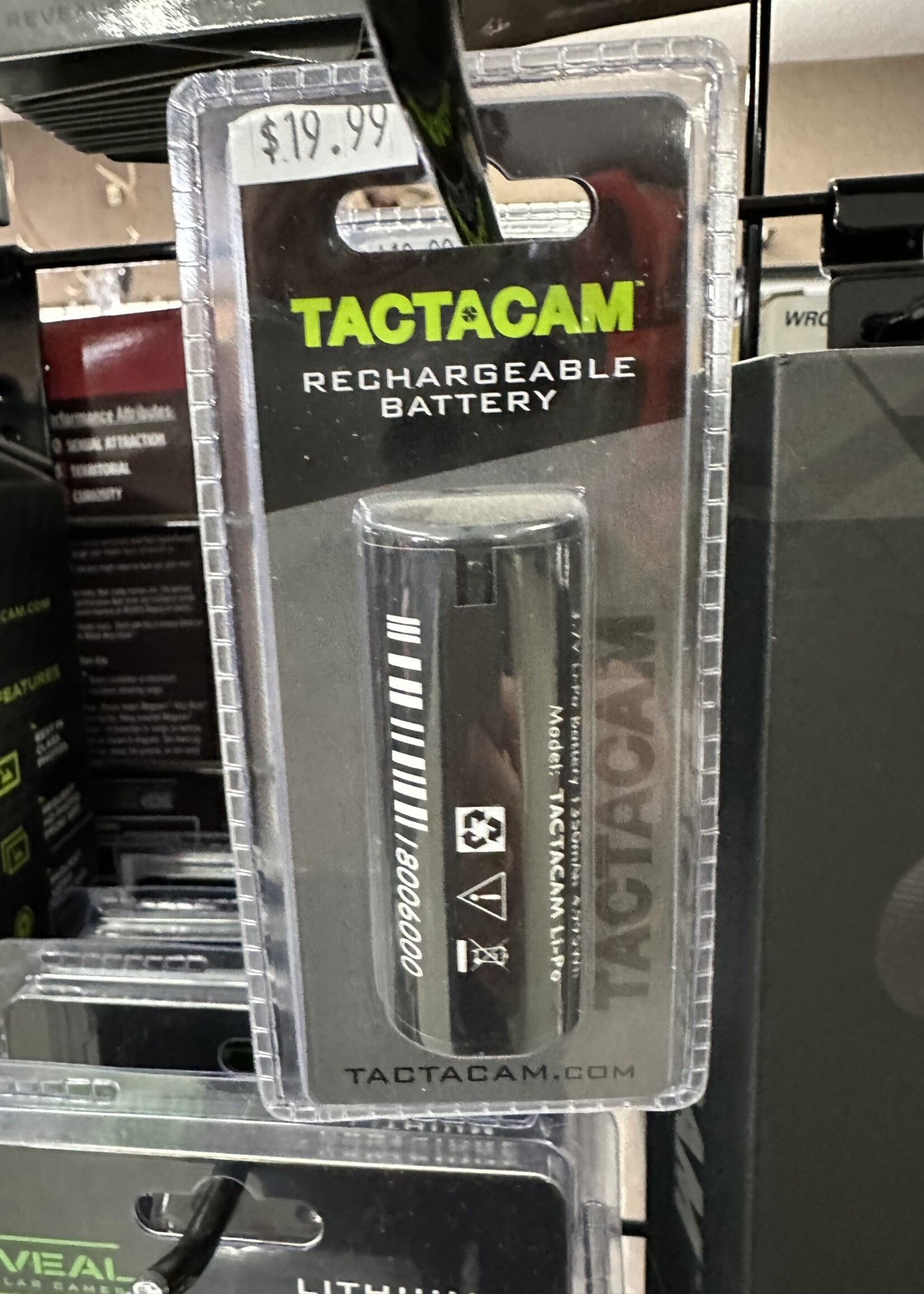 TACTACAM Tactacam Rechargeable battery