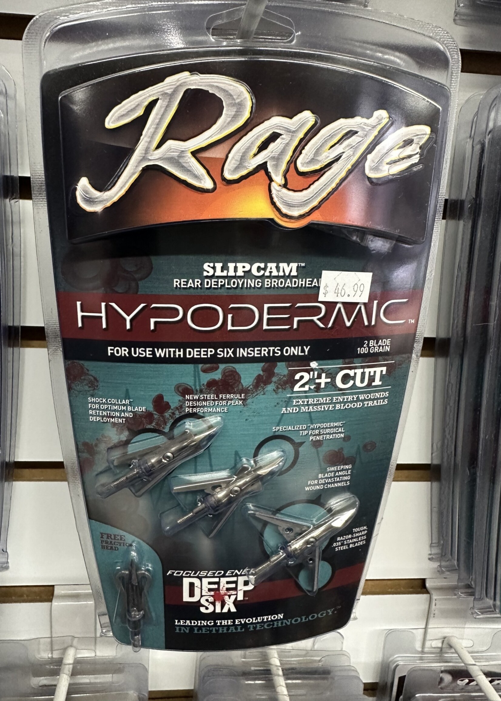 RAGE RAGE HYPODERMIC DEEP SIX