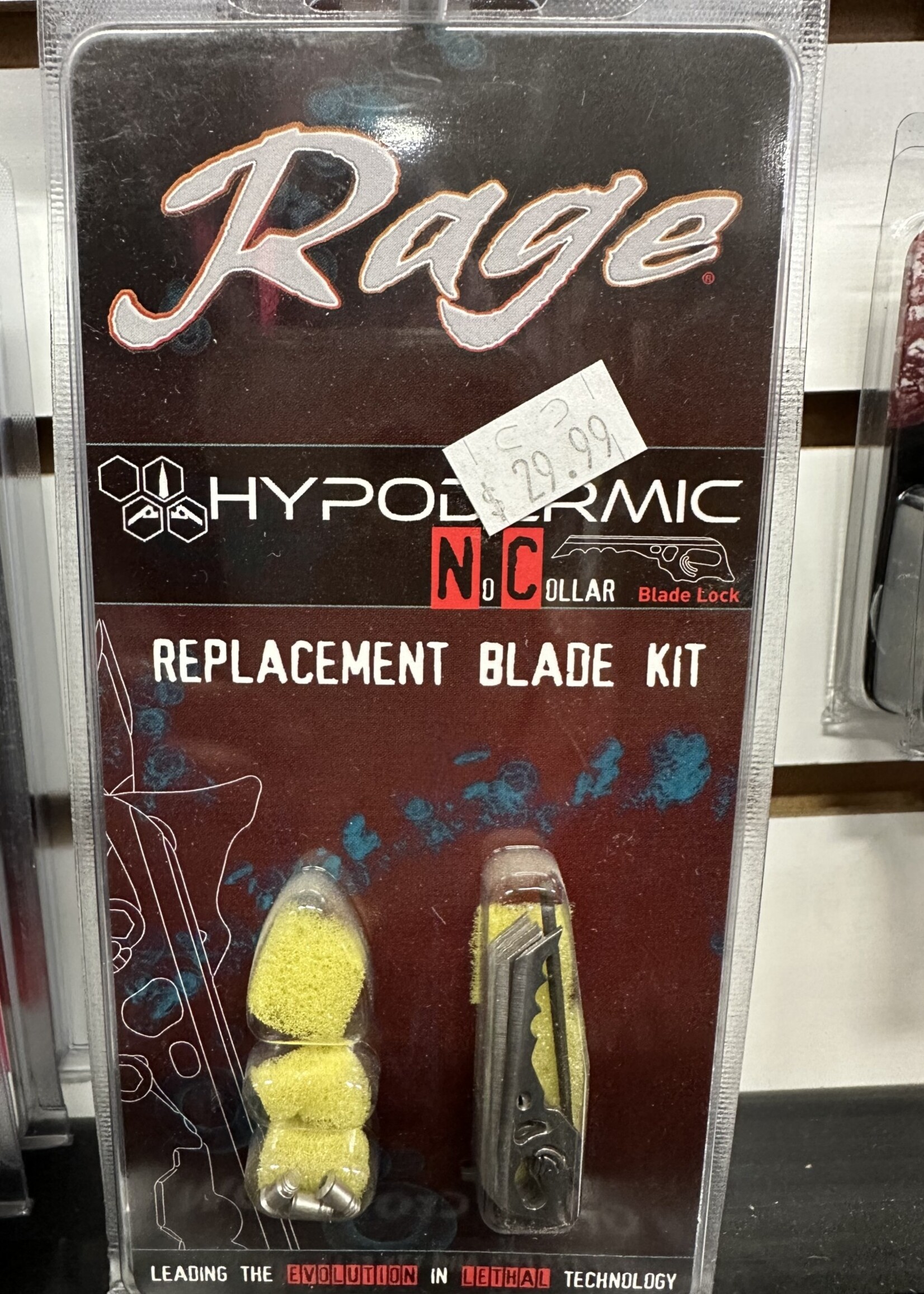 RAGE Rage Hypodermic NC Replacement Blade Kit