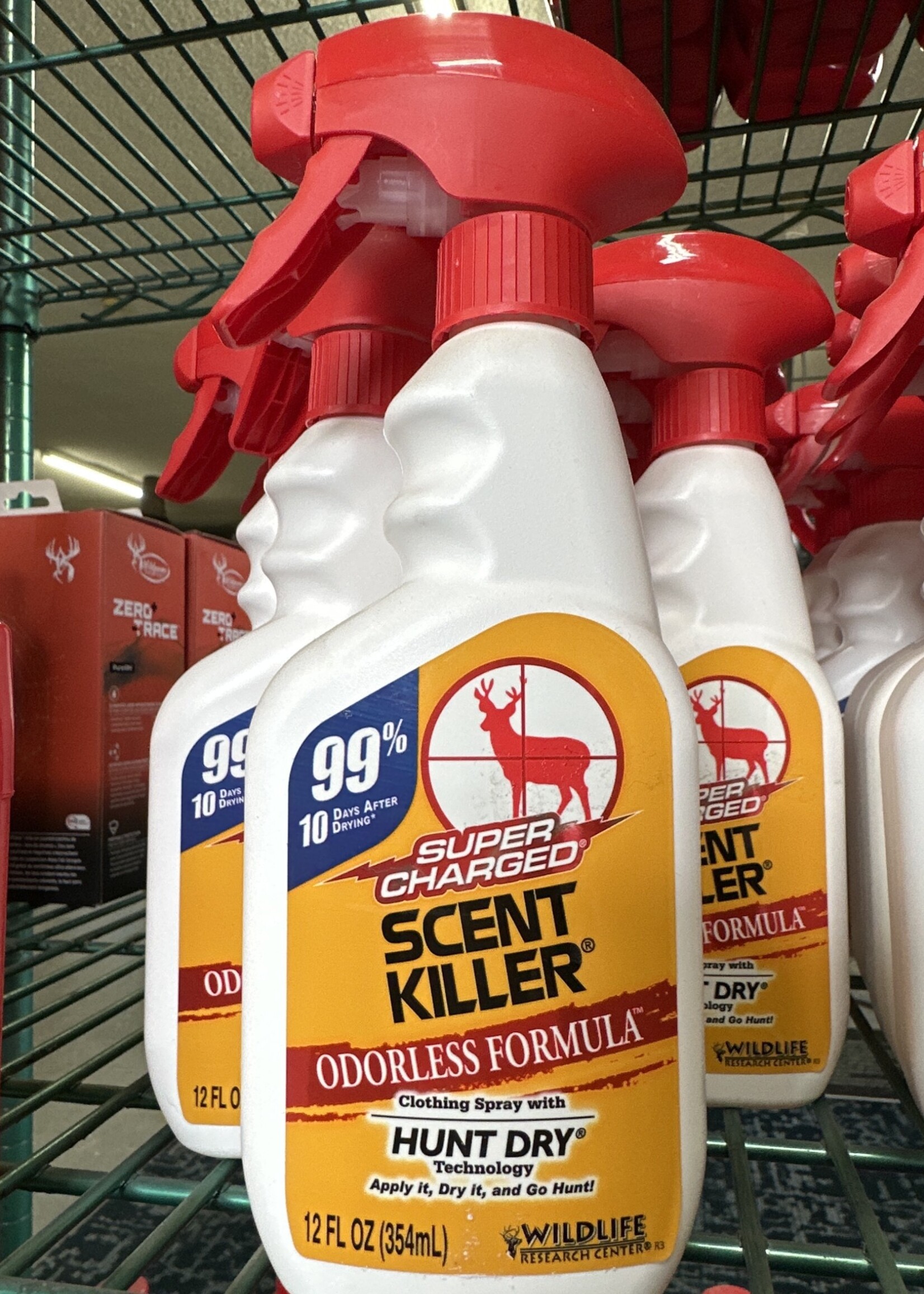 WILDLIFE SCENT KILLER 12 0Z SUPER CHARGE OdorLess