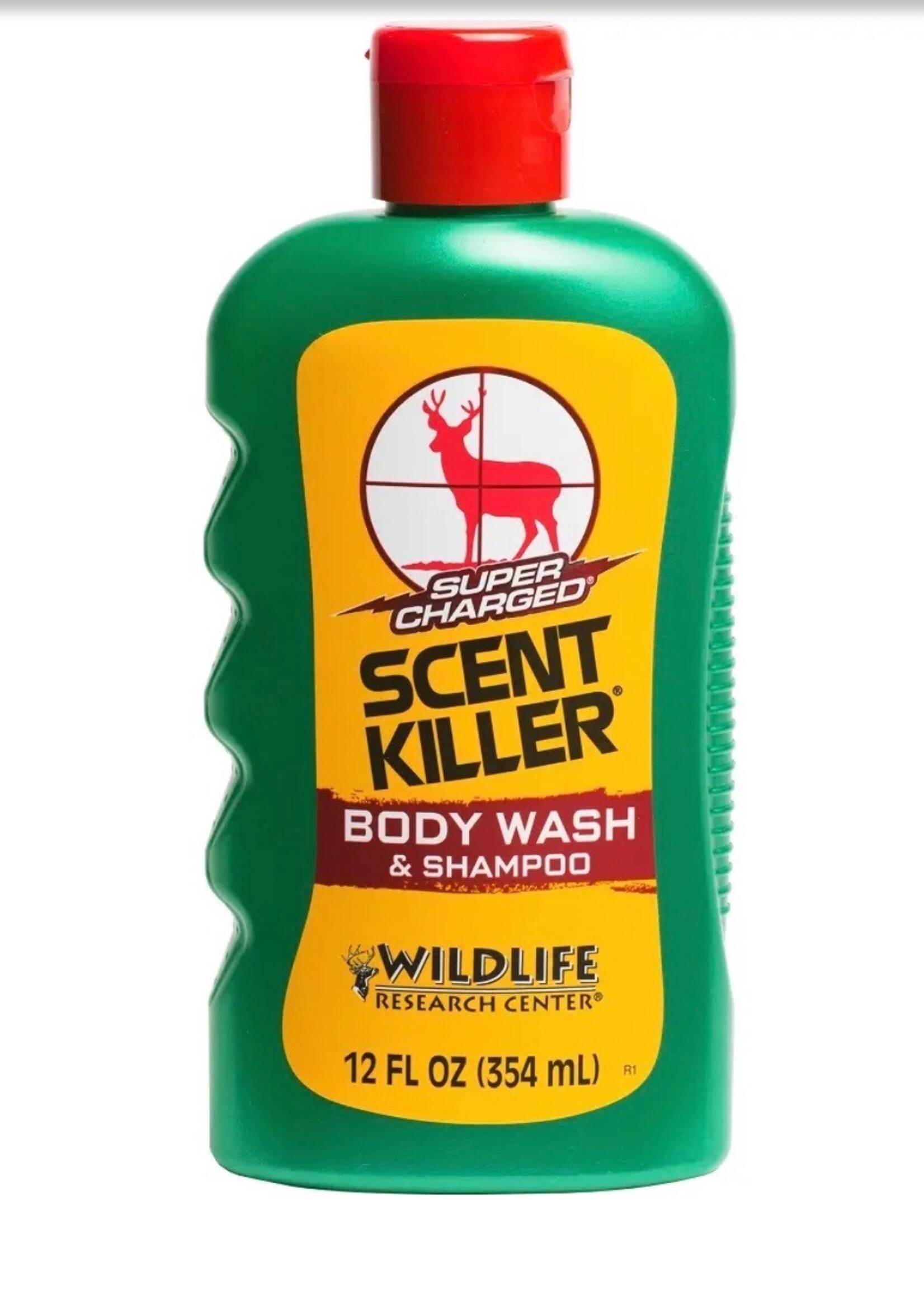 WILDLIFE RESEARCH SCENT KILLER BODY WASH SUPER CHARGED 12 OZ