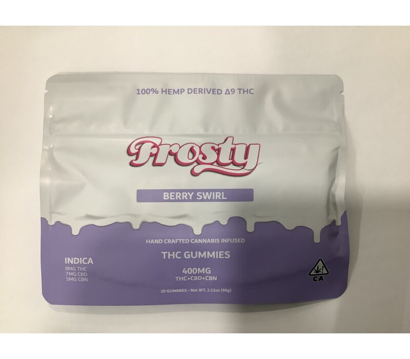 Frosty (8mgTHC+7mgCBD+5mgCBN) “Berry Blast” (*LDH Approved)