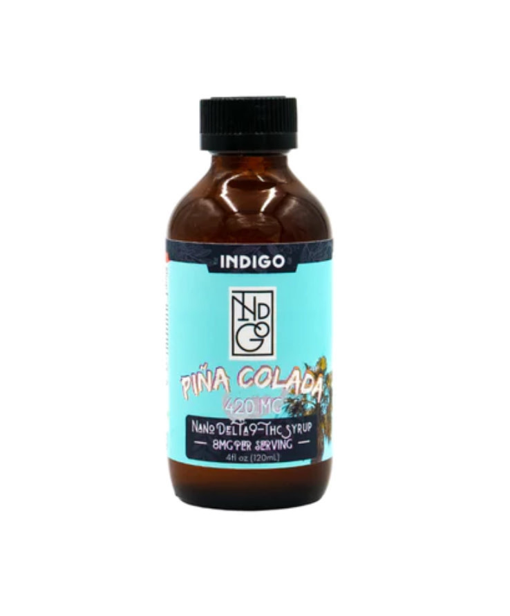 Indigo ∆9 (420mg) Pina Colada Syrup