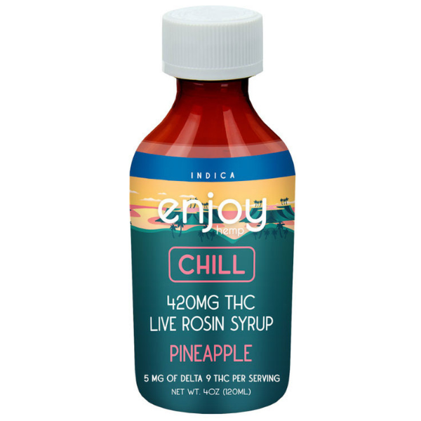 Enjoy D9 CHILL Syrup 420mg (Pineapple)