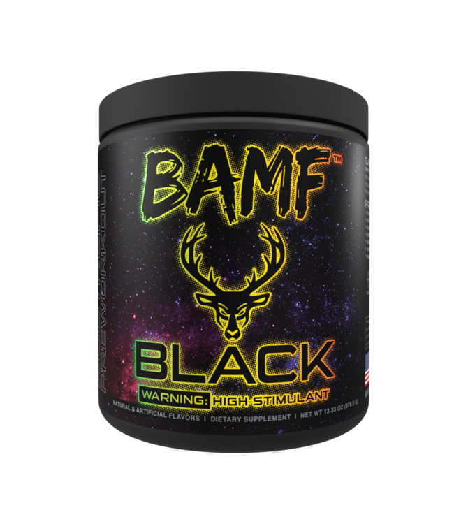 Bucked Up BAMF Black Nootropic Pre-Workout