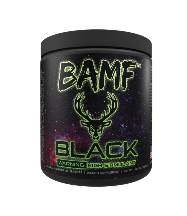 Bucked Up BAMF Black Nootropic Pre-Workout
