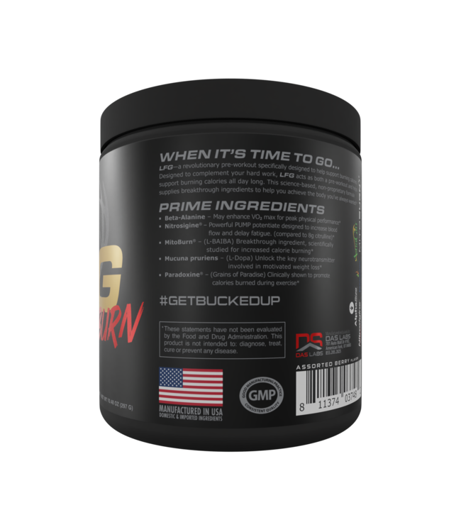 Bucked Up LFG Burn Berry