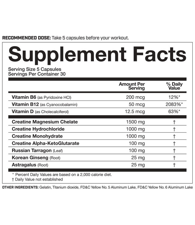 Magnum Nutraceuticals Big C Iso-Creatine Matrix 150 Capsules