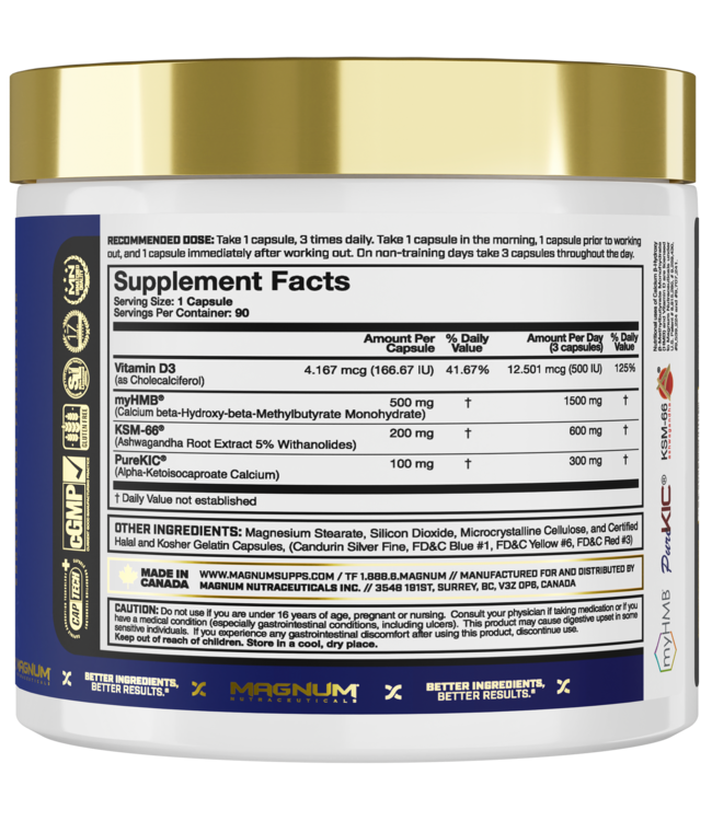 Magnum Nutraceuticals Hard Muscle Builder