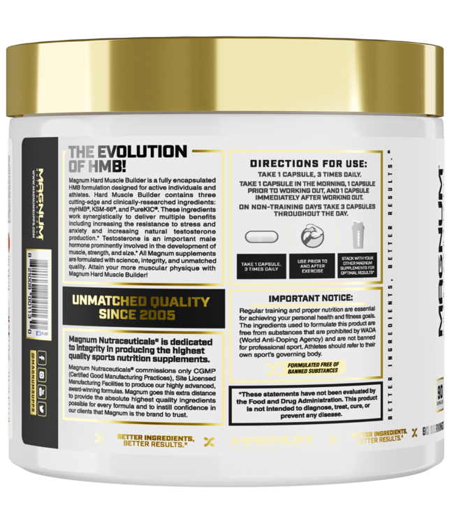 Magnum Nutraceuticals Hard Muscle Builder