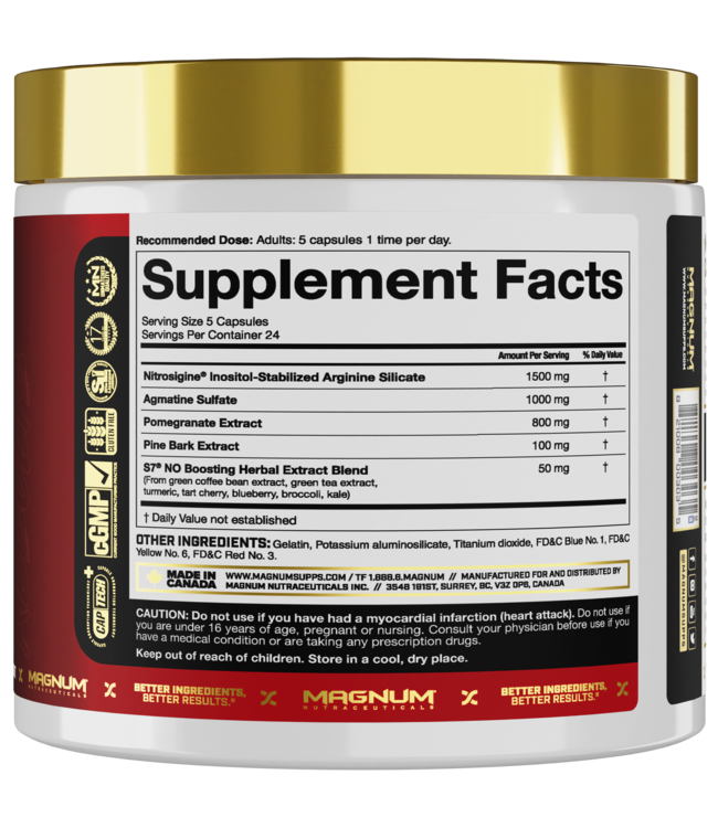 Magnum Nutraceuticals Volume Pump Intensifier 120 Capsules