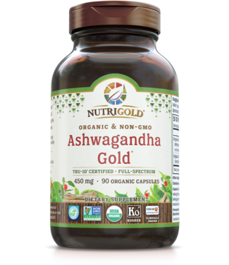 Nutrigold Ashwagandha Gold 500mg 90 Capsules