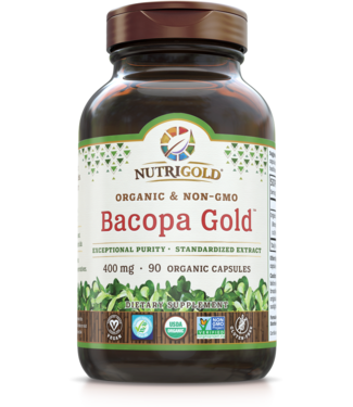 Nutrigold Bacopa Gold 400mg 90 Capsules