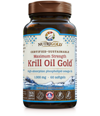 Nutrigold Krill Oil Gold 1000mg 60 Softgels