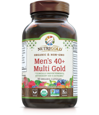 Nutrigold Men's 40+ Multi Gold 90 Capsules