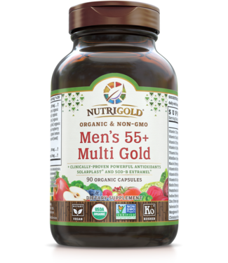 Nutrigold Men's 55+ Multi Gold 90 Capsules