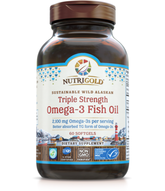 Nutrigold Triple Strength Omega-3 Fish Oil