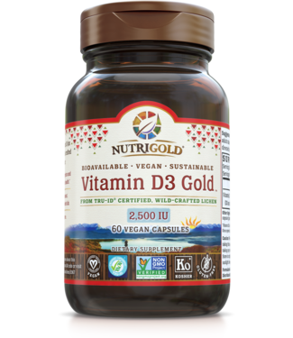Nutrigold Vitamin D3 Gold 2500iu 60 Capsules