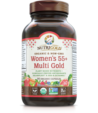 Nutrigold Women's 55+ Multi Gold 90 Capsules