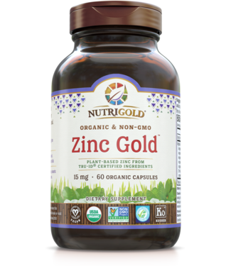 Nutrigold Zinc Gold 15mg 60 Capsules