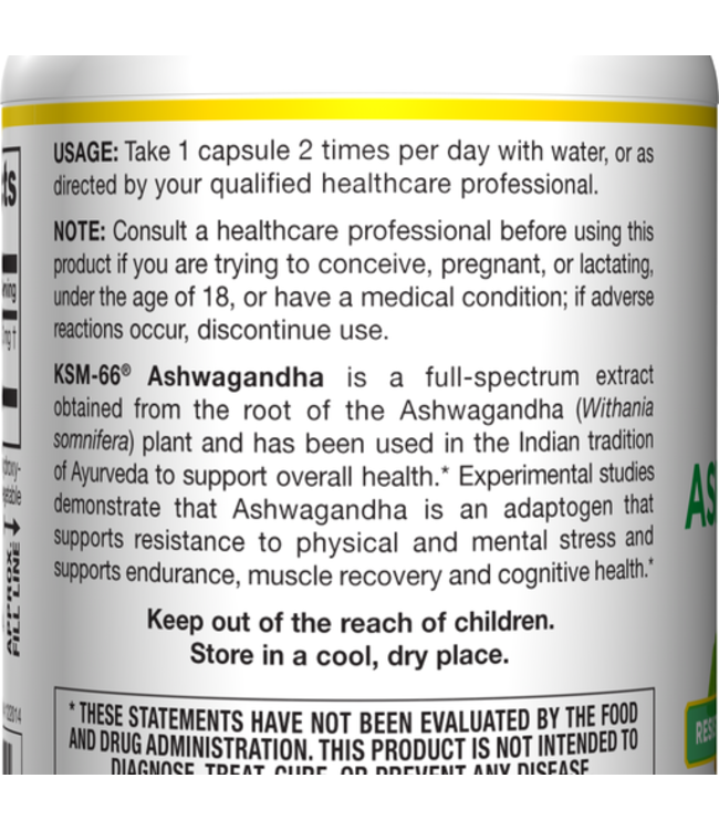 Jarrow Formulas Ashwagandha