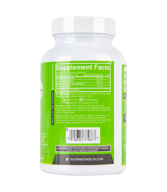 NutraKey GCM+ 120 Capsules