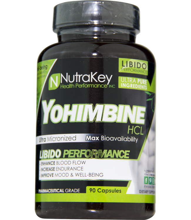 NutraKey Yohimbine HCL 90 Capsules