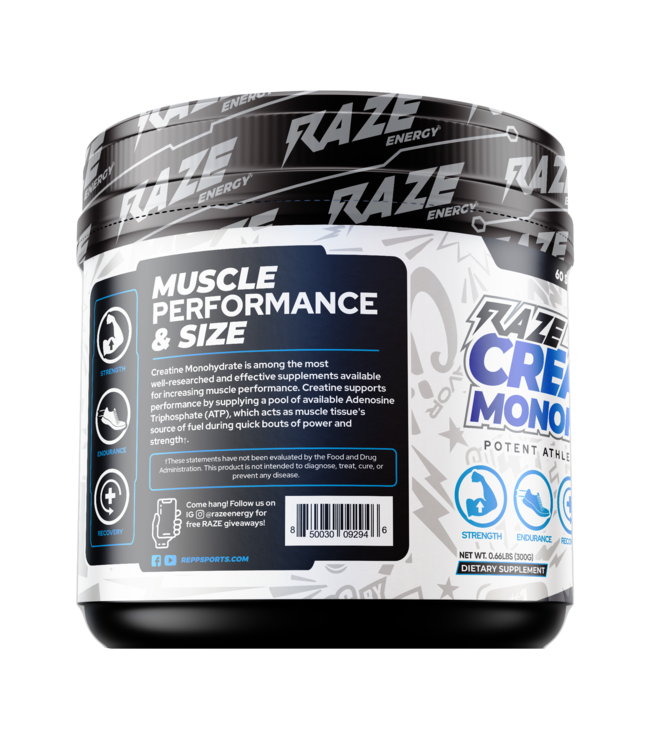 Repp Sports Raze Creatine Monohydrate 300g