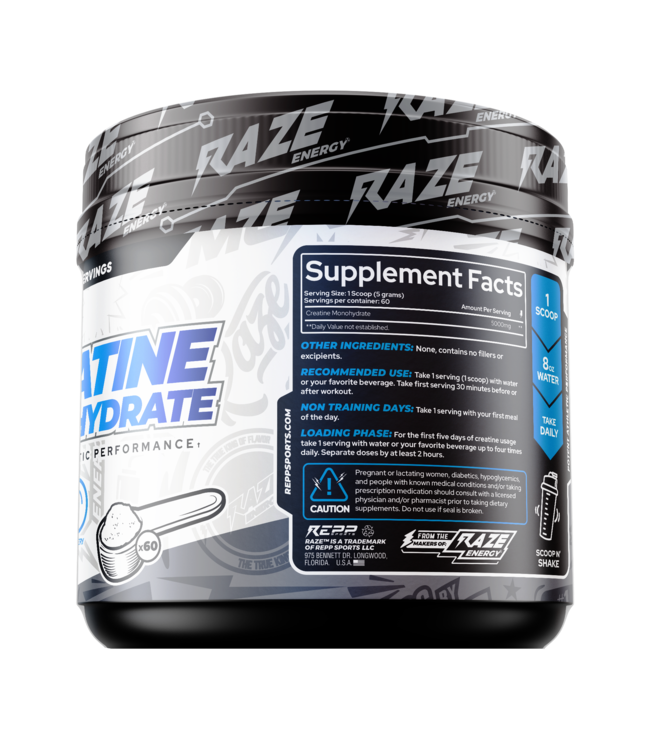 Repp Sports Raze Creatine Monohydrate 300g