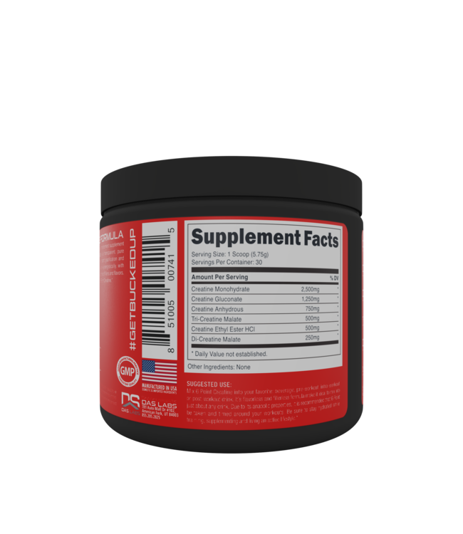 Bucked Up Six Point Creatine