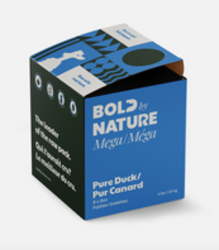 Bold by Nature Bold by Nature - Mega - Patties - Pure Duck - 4lbs