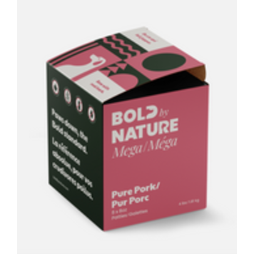 Bold by Nature Bold by Nature - Mega - Patties - Pure Pork - 4lbs