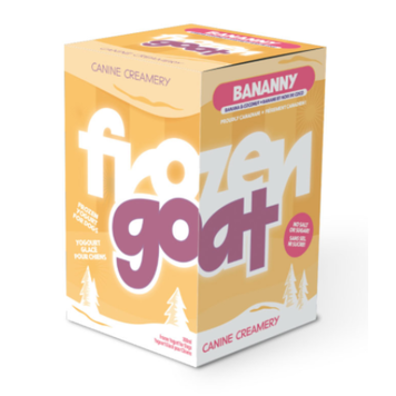 Big Country Raw BCR - Frozen Goat Yogurt - Bananny