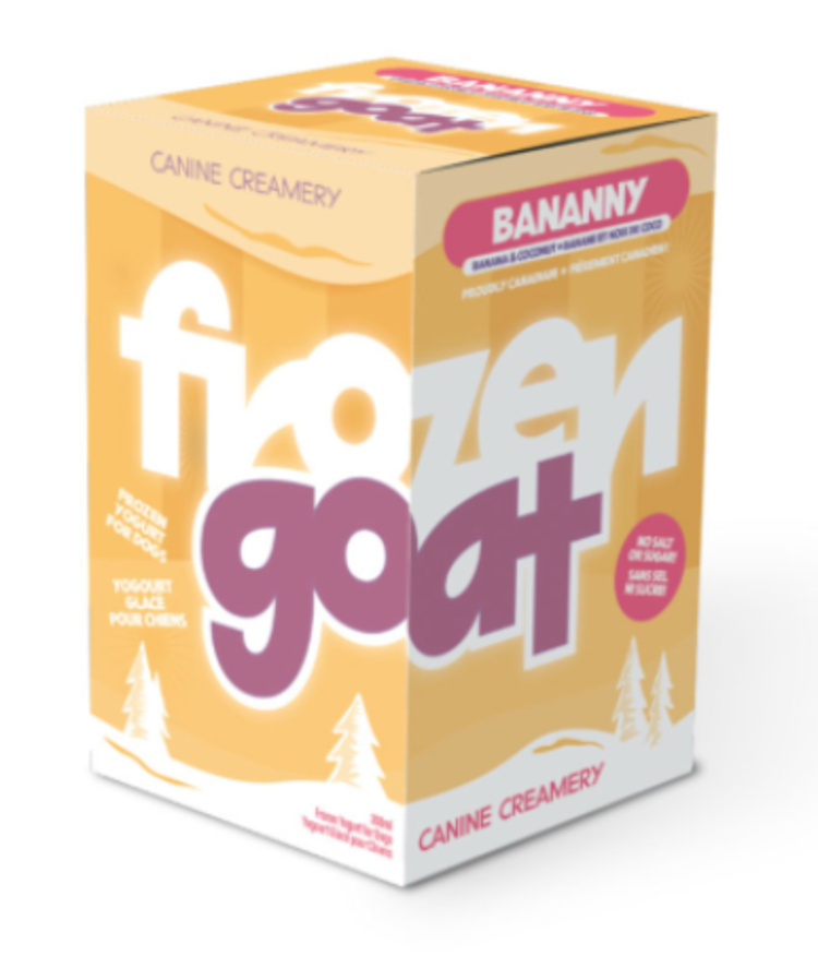 Big Country Raw BCR - Frozen Goat Yogurt - Bananny