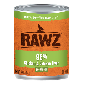 Rawz Rawz - Chicken & Chicken Liver - 12.5oz