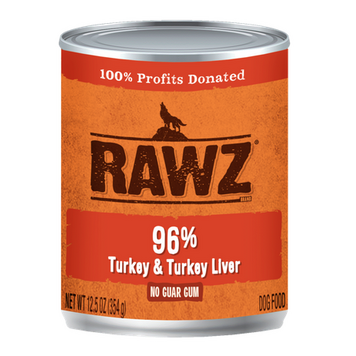 Rawz Rawz - Turkey & Turkey Liver - 12.5oz