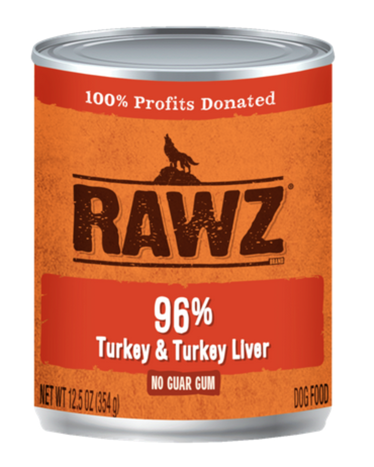 Rawz Rawz - Turkey & Turkey Liver - 12.5oz