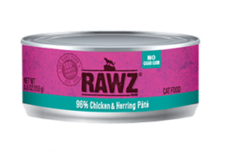 Rawz Rawz - Cat - Chicken & Herring - 5.5oz