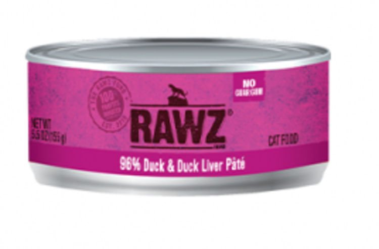 Rawz Rawz - Cat - Duck & Duck Liver - 5.5oz