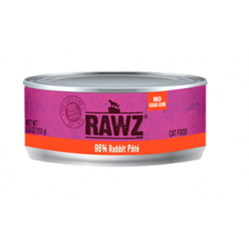 Rawz Rawz - Cat - Rabbit Pate - 5.5oz